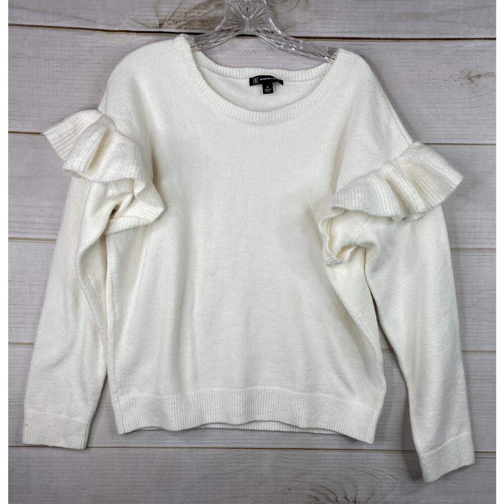 INC International Concepts Sweater Womens XL Ruffled Long Sleeve Pullover